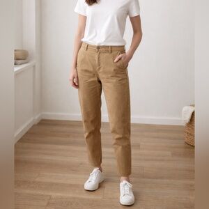 J.Crew High-Rise Girlfriend Chino Pants – Women’s Size 2 – Khaki